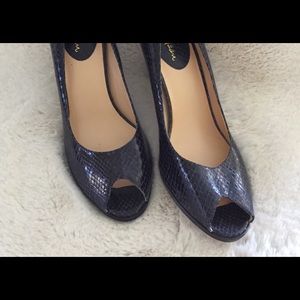 Cole Haan Navy Blue Pumps